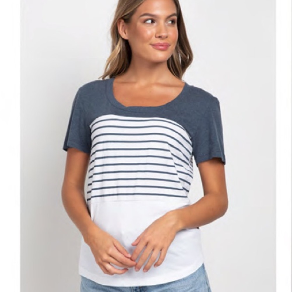 Wanakome Ari Tee in Indigo